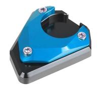 para C&FMOTO para 400NK para 650NK para 400GT 2020-2023 Soporte Lateral Pie Ampliador Almohadilla Motocicleta Pata Cabra Extensión Motocicleta Soporte Lateral Ampliadora(Blue 2)