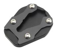 para C&FMOTO para 450MT para MT450 2024 2025 Placa Extensión Soporte Lateral CNC Extensor Motocicleta Bicicleta Almohadilla Ampliadora Motocicleta Soporte Lateral Ampliadora(Negro,X-1)