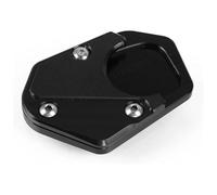 para C&FMOTO para 450NK para 450 para NK 2023-202 Extensor Almohadilla Placa Pie Extensión CNC Cabra Motocicleta Soporte Lateral Motocicleta Soporte Lateral Ampliadora(Negro,X-2)