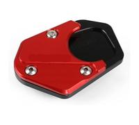 para C&FMOTO para 450NK para 450 para NK 2023-202 Extensor Almohadilla Placa Pie Extensión CNC Cabra Motocicleta Soporte Lateral Motocicleta Soporte Lateral Ampliadora(Rojo,X-1)