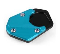 para C&FMOTO para 450SR para 450SS para 450NK 2022-2024 Extensor Almohadilla Placa Pie Extensión CNC Cabra Motocicleta Soporte Lateral Motocicleta Soporte Lateral Ampliadora(Azul,X-3)
