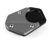 para C&FMOTO para 450SR para 450SS para 450NK 2022-2024 Extensor Almohadilla Placa Pie Extensión CNC Cabra Motocicleta Soporte Lateral Motocicleta Soporte Lateral Ampliadora(Titanium,X-1)