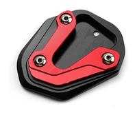 para C&FMOTO para 800NK para 800 NK 2023 2024 Placa Soporte Extensión Almohadilla Caballete Lateral Motocicleta Motocicleta Soporte Lateral Ampliadora(Rojo)