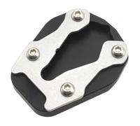 para C&FMOTO para MT450 para CF 450 MT 2024 2025 Extensor Soporte Pata Cabra Lateral Motocicleta Motocicleta Soporte Lateral Ampliadora(Plata,X-2)