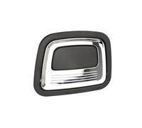 Para C GLA GLC Clase W292 W253 W166, Tapa De Maletero, Placa Inferior, Alfombrilla, Alfombra, Manija, Cerradura Cubierta Rueda De Repuesto(Black)