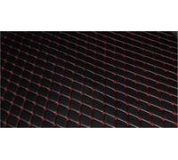 para C W204 2007-2013 Estera Maletero Coche Personalizada Accesorios Detalles Interiores Bandeja Carga Revestimiento Almohadilla Protectora Alfombrilla para Maletero Coche(Black Red,2007)