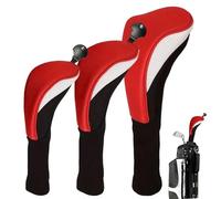 para Cabeza de de Golf, Juego de de Malla, Fundas de Cabeza de Conductor de Cuello Largo, para Jugar en torneos, Viajes, práctica al Aire Libre