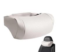Para cabeza y cuello para coche | Correa ajustable de piel universal | Soporte cervical y cabeza para reposacabezas de coche - para SUV, camión, vehículos y viajes por carretera de larga duración