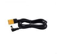 Para cable de alimentación FPV para xt60 a CC 5,5 mm hembra de 1,2 m con ángulo de 90° para Skyzone y dji, cable de alimentación negro para gafas y receptores FPV