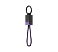 Para cable de datos tipo C trenzado para Huawei para Xiaomi para oppo | Salida máxima de 240 W, soporte SuperCharge de 100 W, organizador de cordón integrado, datos rápidos, tipo C