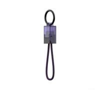 Para cable de datos tipo C trenzado para Huawei para Xiaomi para oppo | Salida máxima de 240 W, soporte SuperCharge de 100 W, organizador de cordón integrado, datos rápidos, tipo C