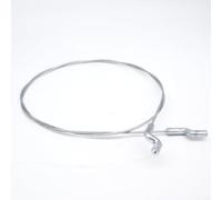 Para cable de embrague 1179145 compatible con modelos de lanzadores de nieve, incluyendo Power Clear 621 R E y CCR 6053 Quick Clear, construcción de metal para mayor durabilidad