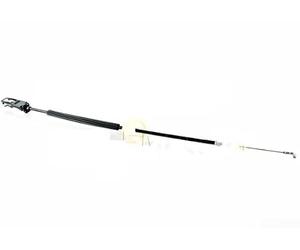 para cable para acero Manija Puerta Interior Posterior Repuesto | OEM 7P6839085B, ajuste directo para touareg, restaura apertura para suave, metal y plástico, negro plateado