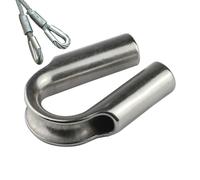 para cable,para cable | de tubo de cuerda de alambre de acero inoxidable | Aparejo de de cuerda para de alambre, de cadena de de Abrazaderas para rieles de herramientas para estan