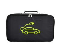 para Cables de Carga EV - Contenedor Grande de Tela ignífuga de 45x25 cm | Estuche para Cargador de vehículo eléctrico, Organizador de Cables de Puente, Soporte Protector para Accesorios de Male