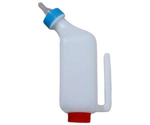 para Cabra y Cordero - para Ganado, de Leche de tetina Flexible, Lactancia sostenible para bebé, Animal alimentador de Cordero Colgante con diseño de Silicona Flexible
