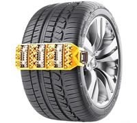 para cadenas Nieve para tpu Reforzado con Clavos para acero(Yellow) | Clavos de para acero importado, material para tpu grueso, para agarre excepcional, seguridad en hielo, para fácil instalación