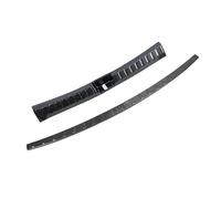 para Cadillac XT6 2020-2025 ABS con Apariencia De Fibra Carbono Protector Exterior E Interior Parachoques Trasero Moldura Umbral