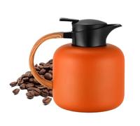 Para café aislado - Doble pared con aislamiento al vacío, mango a prueba de fugas, jarra duradera de gran capacidad | Mantiene las bebidas calientes y frías, café, té, zumos, chocolate
