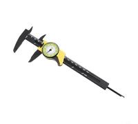 Para calibrador Vernier de dial diseñado para medición de resolución de 0,1 mm de diámetro exterior interior y profundidad en diversos ajustes de taller