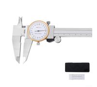 para calibrador Vernier de esfera, herramienta de medición de precisión con indicador de esfera, pinza precisa para ingeniería y mediciones de taller (para dial de 0-200 mm)