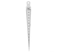 para calibre de Cuña de para acero Inoxidable 1-15mm Medidor de Holgura y Agujeros para herramienta de Precisión para Mecánica Tamaño 147.5mm(0.7mm)