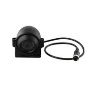 Para cámara de visión lateral CCD de 4 pines 700 TVL resolución para camión, RV, autobús con riego de pegamento AHD HD y sistema de luz de llenado de 12 LED