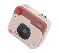 Para cámara digital CCD, para mini retro 1080P HD apunta y dispara con sensor de 8MP para estudiantes y viajeros, cámara compacta (marrón)