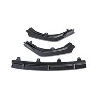Para Camry Para 9no 2024 ABS Brillo Negro O Aspecto Fibra Parachoques Delantero Divisor Labios Alerón Reajuste Accesorios Alerón 3PCS(Matte Black)