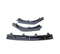 Para Camry Para 9no 2024 ABS Brillo Negro O Aspecto Fibra Parachoques Delantero Divisor Labios Alerón Reajuste Accesorios Alerón 3PCS(Fiber Look)