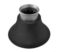 Para caña de pescar EVA con núcleo de aleación de aluminio, protector de extremo de manga de goma antideslizante para botes y cañas de pescar en el mar, cojín amortiguador resistente al desgaste