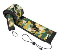 para caña de pescar, protector impermeable de neopreno ajustable, mangas de neopreno para caña de pescar para depósito de arroyo, lanzamiento y cañas de arrastre