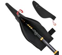 para caña de - Protector de Punta de Caña Elástico - Protectores de Punta Portátiles para Cañas | para Viajes de Camping y en Agua Dulce, Salada y Alta Mar