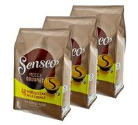 Para cápsulas Senseo Mocca Gourmet, fresco e intenso, café para Cafeteras monodosis de café, 144 almohadillas