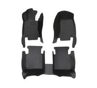 para Captur para Laguna para Kadjar para Koleos 2009-2019 Alfombrilla Personalizada para Suelo Coche Velour Alfombrillas(Full Set-Black Beige)
