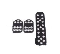 Para Car Styling Auto Accesorios MT Racing Pedales Reposapiés Pedal Acelerador Embrague Freno Cubierta Pedal Coche Pedal(MT SP-Black)