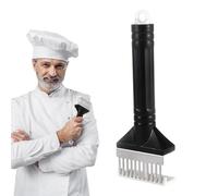 para carne, aguja de calendario de carne de acero inoxidable,Herramienta de preparación de marinado con agujas 11 | Aparato de cocción portátil para carne de res cerdo pollo barbacoa