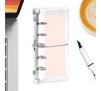 para carpeta de cuaderno, planificador recargable, protector de hojas sueltas con correa, anillos de carpeta de presupuesto M2.5, para niños, niñas, jóvenes, adolescentes, hogar, oficina