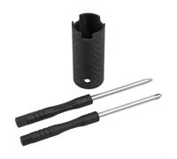 Para carretes de fibra de carbono Daiwa Baitcast, herramienta profesional de reparación de carretes de pesca para quitar las cubiertas laterales fácilmente, incluye dos llaves, 15 g de peso