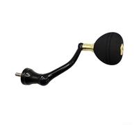 Para carretes SW5000 SW6000 Mango de brazo único con agarre EVA y construcción de metal para personalización y afinación de carrete (oro claro)