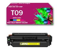 para Cartucho de tóner Compatible Canon T09 BK/C/M/Y, Compatible con Impresora láser multifunción imageCLASS X C1127iF MF1127C LBP1127C i-SENSYS X C1127i C1127iF C1127P,Yellow-1Pack