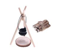 Para Casas De Muñecas En Miniatura, Decoraciones Navideñas Para Casas De Muñecas, Decoraciones Realistas Para Casas De Muñecas, Hogueras | Adornos Innovadores Para El Hogar De Las