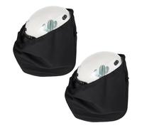 Para Casco De Motocicleta - Lote De 2 Bolsas De Almacenamiento De Poliéster 47×43cm Con Cordón | Organizador De Cascos Ventilado Para Equipo De Ciclismo, Equitación, Esquí Y Deporte Para Hombres