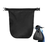 para Casco de Motocicleta, poliéster Recubierto de Plata, 74 x 70,5 cm, de Gran Capacidad, Organizador de Bloqueo de combinación Impermeable, Almacenamiento de Casco Resistente a los Rayos