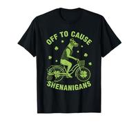 para causar travesuras del Gran danés Día de San Patricio Camiseta