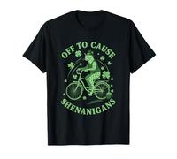para causar travesuras egipcias MAU Cat St Patricks Day Camiseta
