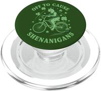 para causar travesuras egipcias MAU Cat St Patricks Day PopSockets PopGrip para MagSafe