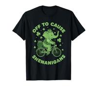 para causar travesuras Elefante día de San Patricio Camiseta