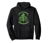 para causar travesuras orangután día de San Patricio Sudadera con Capucha
