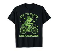 para causar travesuras Rana día de San Patricio Camiseta
